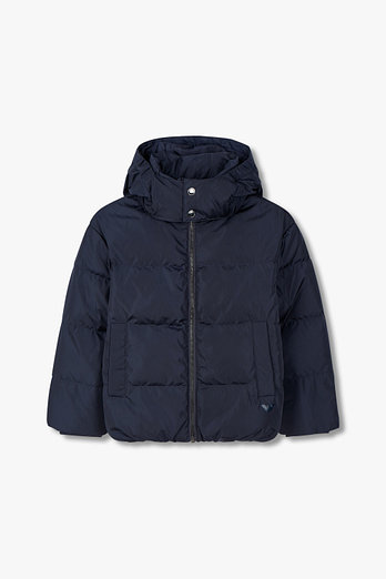 EMPORIO ARMANI JUNIOR [남아] 백 서클 로고 다운 패딩 자켓 | 신세계V