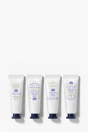 LOIVIE 퍼퓸드 핸드크림 미니 디스커버리 세트 (10ml X 4종) | 신세계V