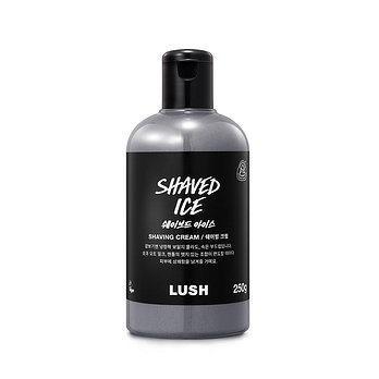 LUSH 러쉬 쉐이브드 아이스 250g - 쉐이빙 크림 | 신세계V