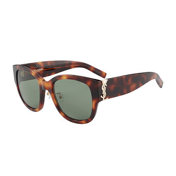 SAINT LAURENT EYEWEAR 생로랑 명품 선글라스 SL M95K 003 스퀘어 뿔테 자외선차단 여자 남자 | 신세계V