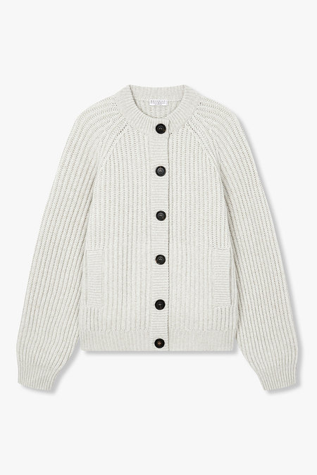 BRUNELLO CUCINELLI 여성 래글런 슬리브 캐시미어 가디건 | 신세계V