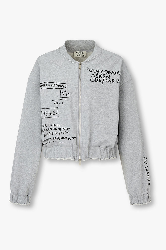 [BASQUIAT] 투웨이 지퍼 점퍼