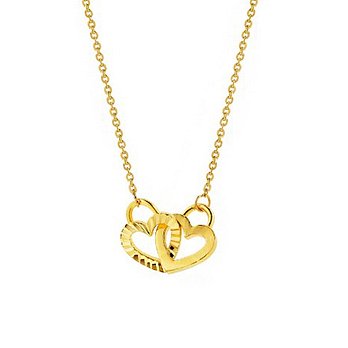 삼성금거래소 [삼성금거래소] 24K 더블락 하트 목걸이 7.5g | 신세계V