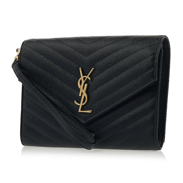 SAINT LAURENT(생로랑) [생로랑] 여성 모노그램 클러치 617662 BOW01 1000 | 신세계V
