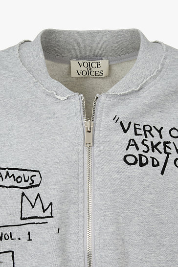 [BASQUIAT] 투웨이 지퍼 점퍼