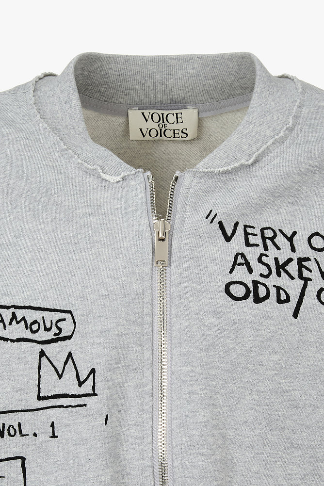 [BASQUIAT] 투웨이 지퍼 점퍼