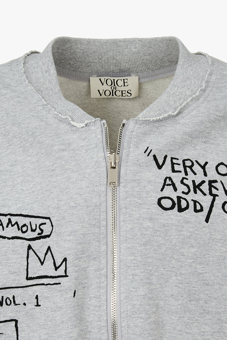 [BASQUIAT] 투웨이 지퍼 점퍼