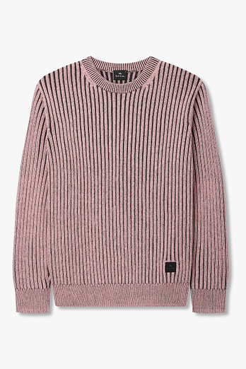 PAUL SMITH [PS PAUL SMITH] 울 코튼 블렌드 립 스웨터 | 신세계V