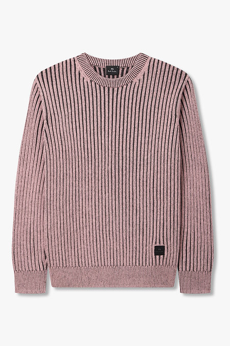 PAUL SMITH [PS PAUL SMITH] 울 코튼 블렌드 립 스웨터 | 신세계V