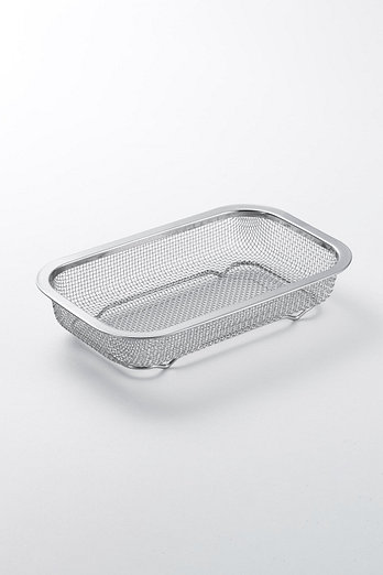 JAJU 스테인리스 메쉬 채반_소_20.9X13.1X4cm | 신세계V