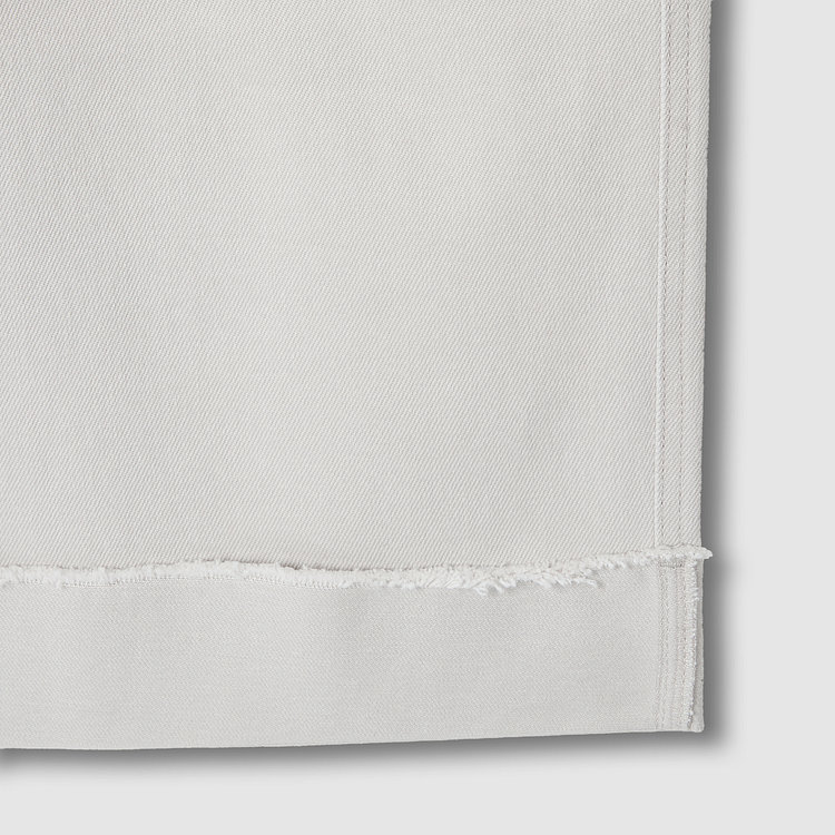 여 와이드 롤업 데님 팬츠