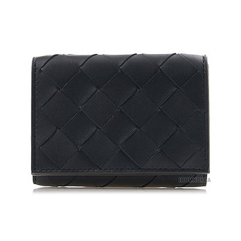 BOTTEGA VENETA [보테가베네타] SS26 여성 인트레치아토 3단 지갑 609285 V3UH1 8803 | 신세계V