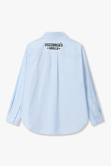 [STELLAR LEUNA] 그래픽 포켓 셔츠