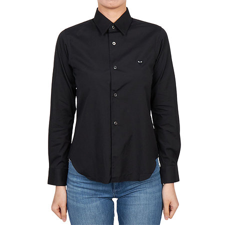COMME DES GARCONS(꼼데가르송) [COMME DES GARCONS] 꼼데가르송 미니 블랙와펜 여성 셔츠 AZ B013 051 1 | 신세계V