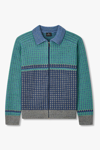 PAUL SMITH [PS PAUL SMITH] 코튼 블렌드 텍스처드 자켓 | 신세계V