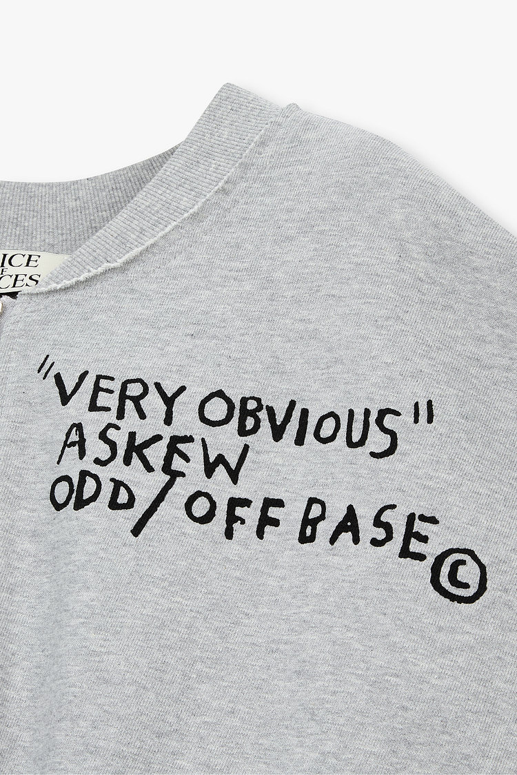 [BASQUIAT] 투웨이 지퍼 점퍼