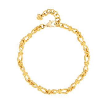 삼성금거래소 [삼성금거래소] 24K 순금 리본 꼬임 체인 팔찌 18.75g | 신세계V