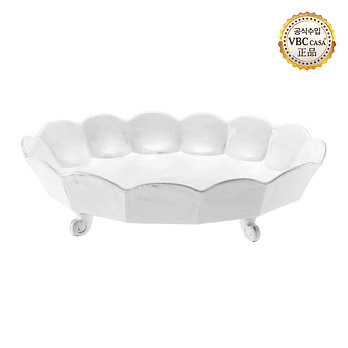 VBC CASA 인칸토 스칼롭 풋티드 서빙볼 50cm | 신세계V