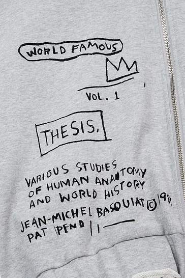 [BASQUIAT] 투웨이 지퍼 점퍼