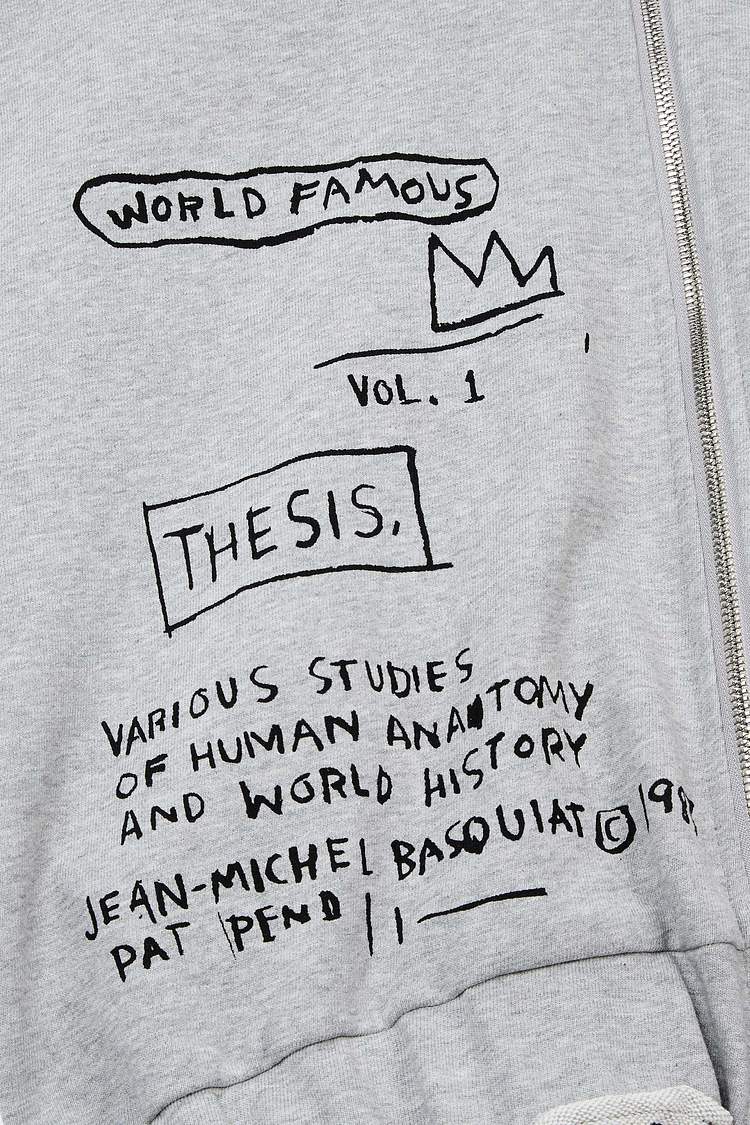 [BASQUIAT] 투웨이 지퍼 점퍼