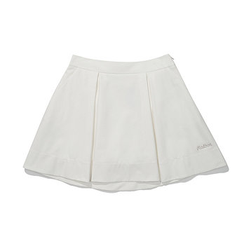 MALBON GOLF A라인 플레어 스커트 IVORY (WOMAN) | 신세계V