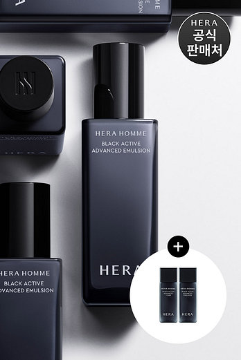 HERA 헤라 옴므 블랙 액티브 어드밴스드 에멀전 110ml | 신세계V