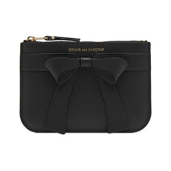 COMME DES GARCONS 26FW 꼼데가르송 빅 보우 파우치 지갑 SA8100BB 1 51399314 | 신세계V