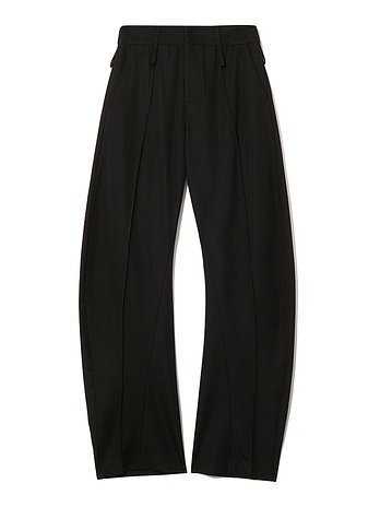 ADEKUVER [BIANCA SAUNDERS] 비앙카 손더스 블랙 매너 트라우저 489 | 신세계V