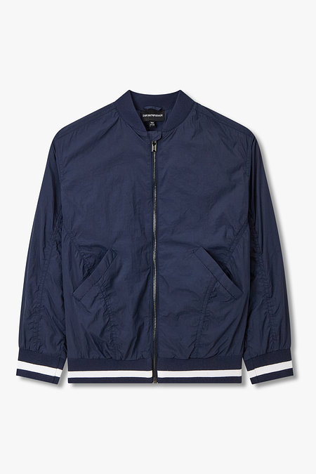 EMPORIO ARMANI JUNIOR [남아] 스트라이프 트림 나일론 자켓 | 신세계V