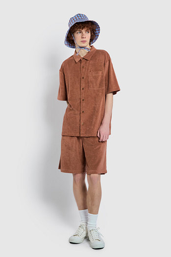 JAJU [공용] 테리 하프 팬츠 [S~XL] | 신세계V