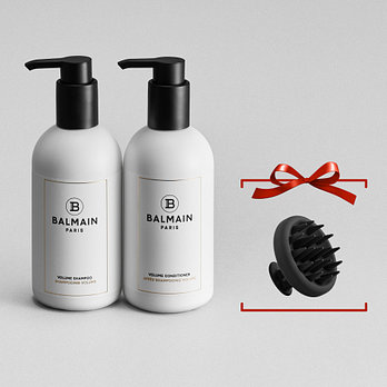 BALMAIN HAIR [단독] 발망헤어 볼륨 케어 세트 300ml (+두피 마사져) | 신세계V