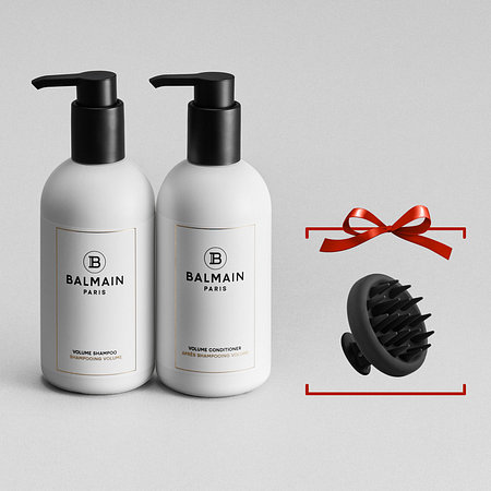 BALMAIN HAIR [단독] 발망헤어 볼륨 케어 세트 300ml (+두피 마사져) | 신세계V