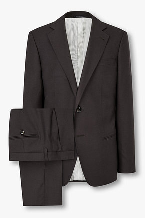 GIORGIO ARMANI(조르지오 아르마니) 남성 솔리드 노치트 라펠 수트 | 신세계V