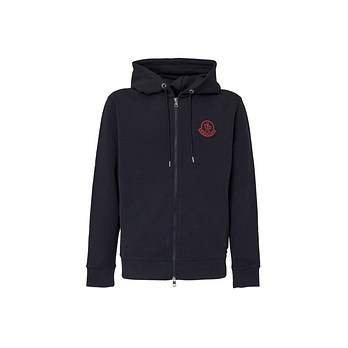 MONCLER [명품] 15주년 지니어스 로고 후드집업 네이비 8G733 00 809JY 778 49339942 | 신세계V