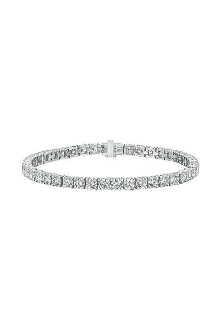 ALOD(알로드) 14K 랩그로운 다이아몬드 4프롱 테니스 팔찌 0.2ct | 신세계V