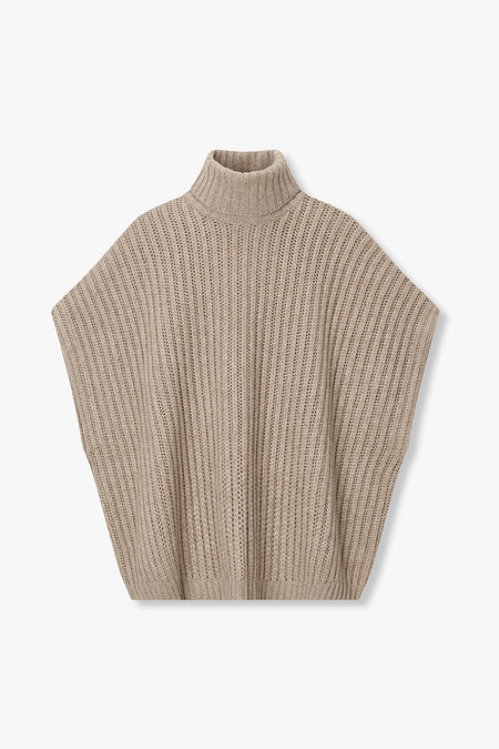 BRUNELLO CUCINELLI 여성 캐시미어 터틀넥 청키 립 니트 | 신세계V