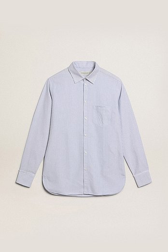 GOLDEN GOOSE KOREA [공식 스토어] 골든구스  남성 골든 레귤러 셔츠 GMP00246 P000548 80197 | 신세계V