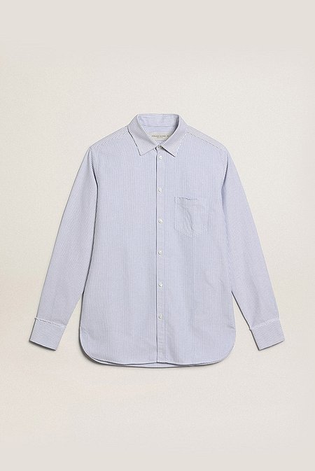 GOLDEN GOOSE KOREA [공식 스토어] 골든구스  남성 골든 레귤러 셔츠 GMP00246 P000548 80197 | 신세계V