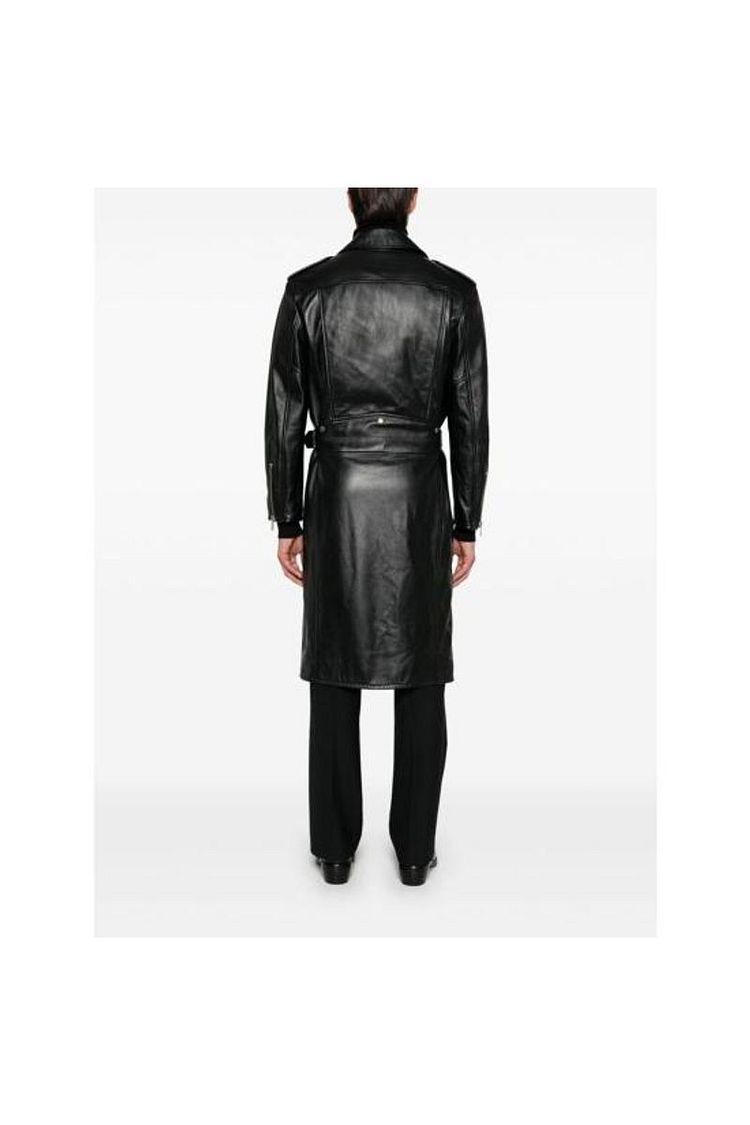 SAINT LAURENT(생로랑) 24FW 생로랑 코트 798637 YCFC2 1000 BLACK | 신세계V