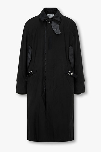 SACAI 남성 코튼 타이프라이터 코트 | 신세계V