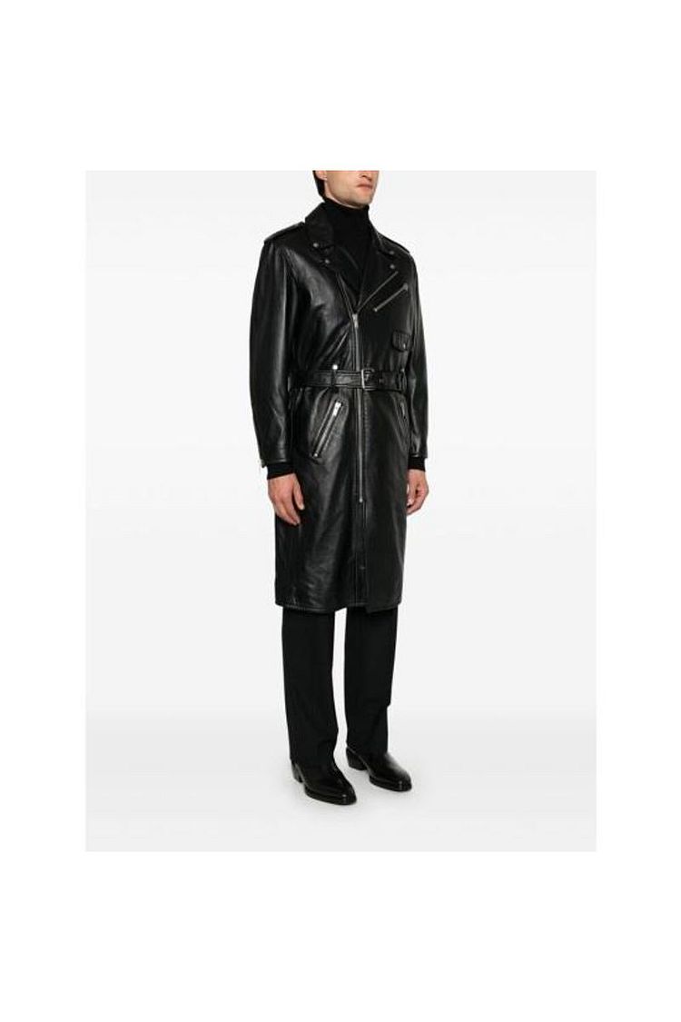 SAINT LAURENT(생로랑) 24FW 생로랑 코트 798637 YCFC2 1000 BLACK | 신세계V