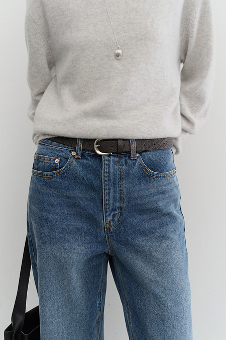 DUNST D-BUCKLE CLASSIC BELT ESPRESSO_UDBE5F204W2 | 신세계V