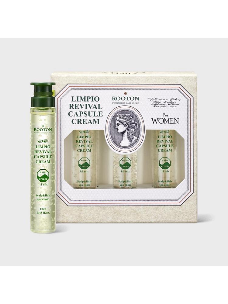 [루톤] 여성 두피용 림피오 캡슐 크림 13ml x 6개입(두피&모발 스페셜 케어)