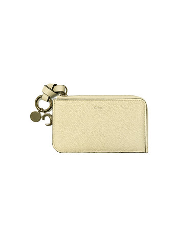 CHLOE [CHLOE] 26SS 알파벳 스몰 코인 카드지갑 콰이엇옐로우 CHC21WP944F57 755 | 신세계V