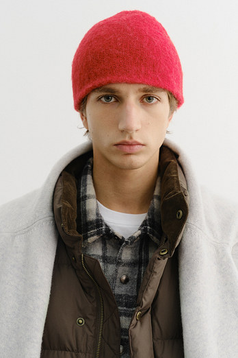 DUNST MOHAIR BEANIE RED_M_UDHE5F101R2 | 신세계V
