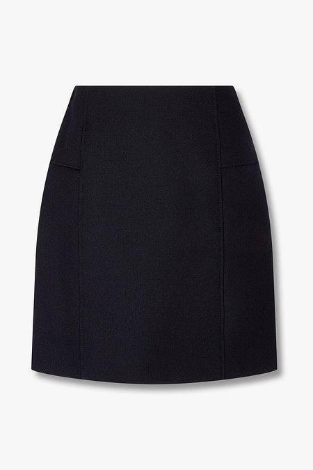PAUL SMITH 여성 트윌 울 미니 스커트 | 신세계V