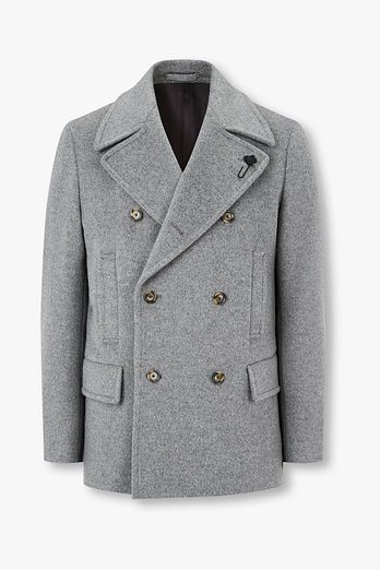 LARDINI 울 더블 피코트 | 신세계V