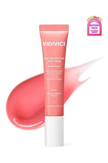 VIDIVICI 펩타이드 버터 틴트 밤 (05 하트 피치) | 신세계V