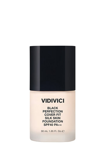 VIDIVICI 블랙 퍼펙션 커버 핏 실크 스킨 파운데이션 SPF40 PA++ (17N 페어) | 신세계V