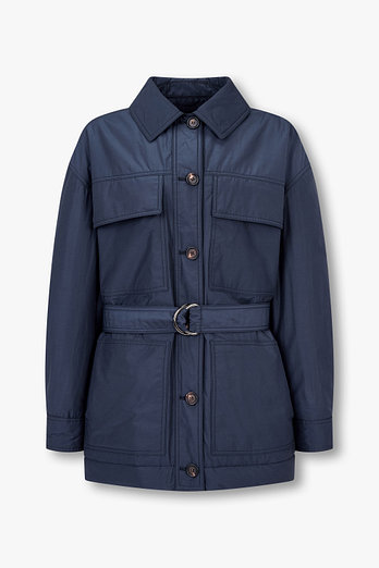 BRUNELLO CUCINELLI 여성 포켓 디테일 벨티드 패딩 자켓 | 신세계V